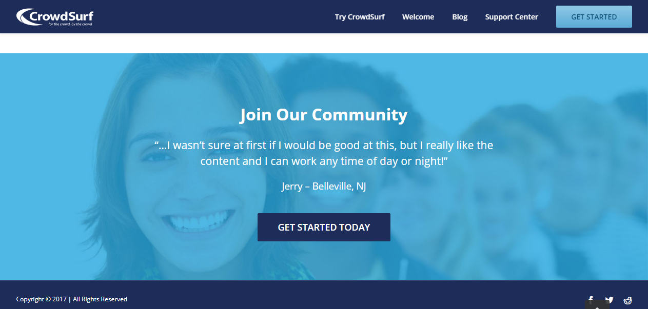 Website Redesign - Crowdsurf 5