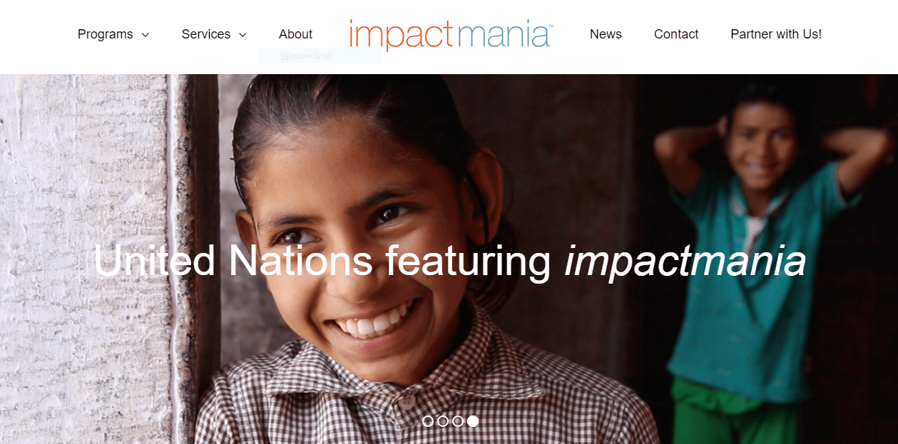 Website Redesign - impactmania